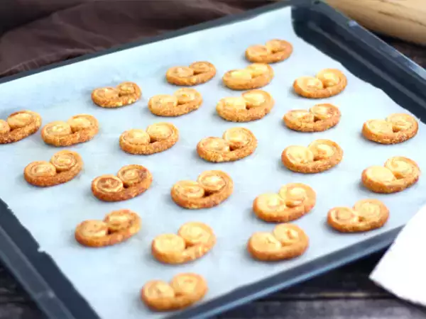 Resep Telapak tangan puff pastry yang cepat dan mudah