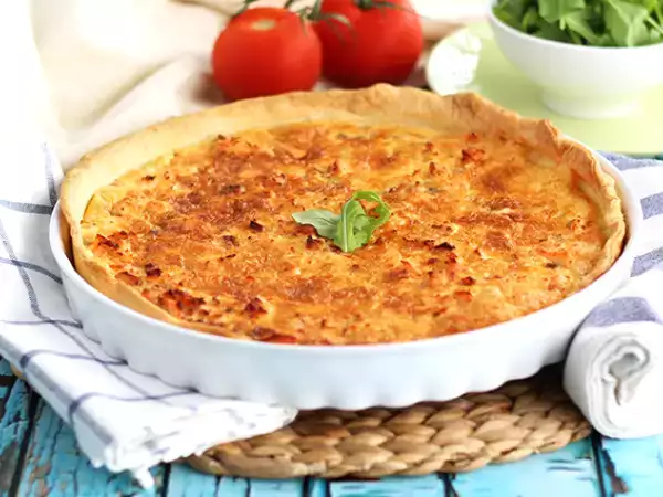 Resep Quiche salmon yang cepat dan mudah