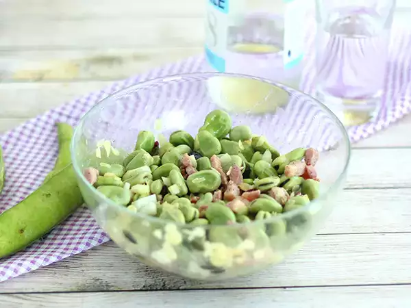 Resep Salad kacang panjang dengan bacon