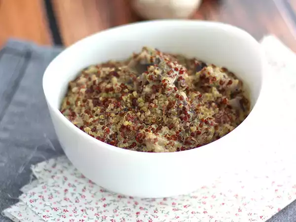 Resep Quinoa dan risotto jamur