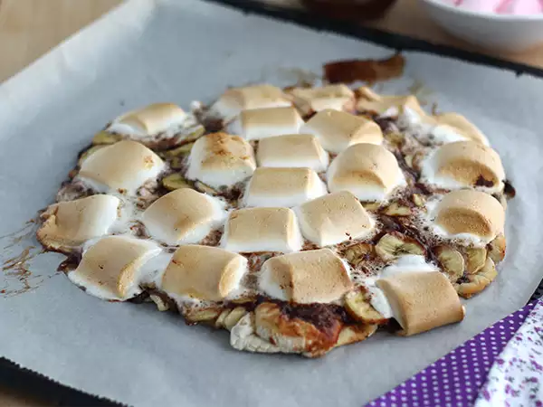 Resep Pisang manis dan pizza cokelat