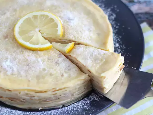 Resep Kue panekuk lemon
