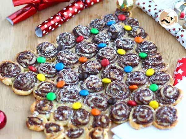 Resep Pohon cemara dengan nutella untuk dibagikan