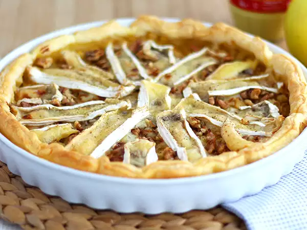 Resep Camembert dan tart apel