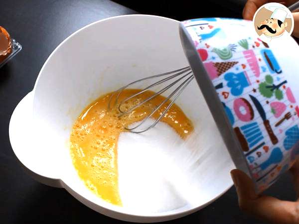 Brownies cokelat - Persiapan langkah 3