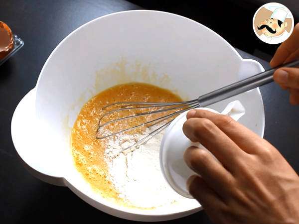 Brownies cokelat - Persiapan langkah 4