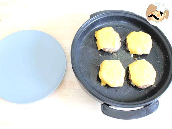 Burger daging sapi - Persiapan langkah 4