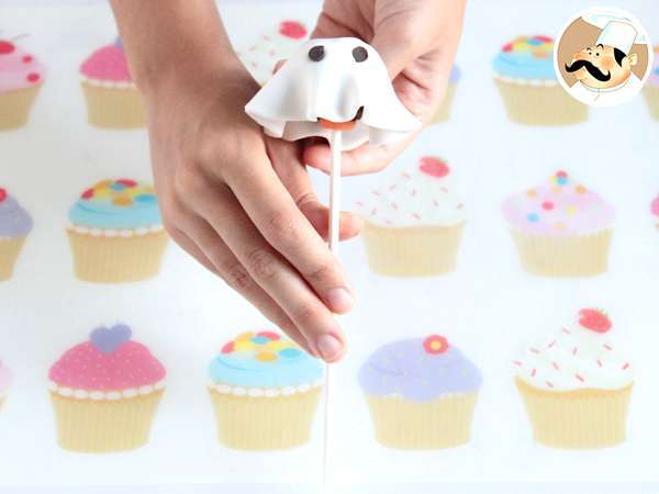 CakePops - Halloween - Persiapan langkah 8