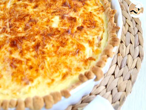 Bacon quiche - Persiapan langkah 6