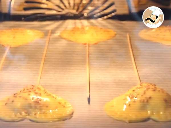 Pie Pops berbentuk hati untuk Hari Valentine - Persiapan langkah 8