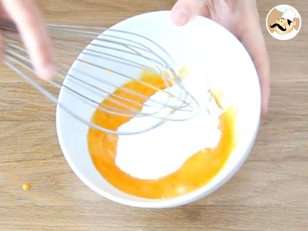 Crème brûlée - Persiapan langkah 1