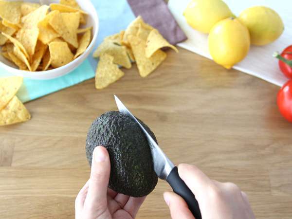 Guacamole sederhana, langkah demi langkah - Persiapan langkah 1