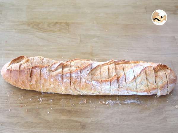 Roti bawang putih dan peterseli - Persiapan langkah 1