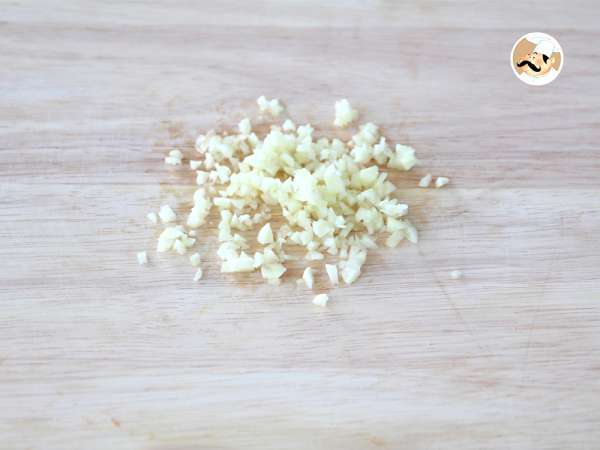 Roti bawang putih dan peterseli - Persiapan langkah 3