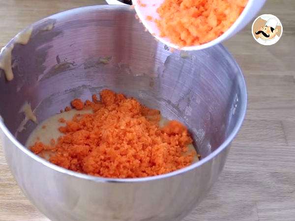 Kue Wortel - Persiapan langkah 3