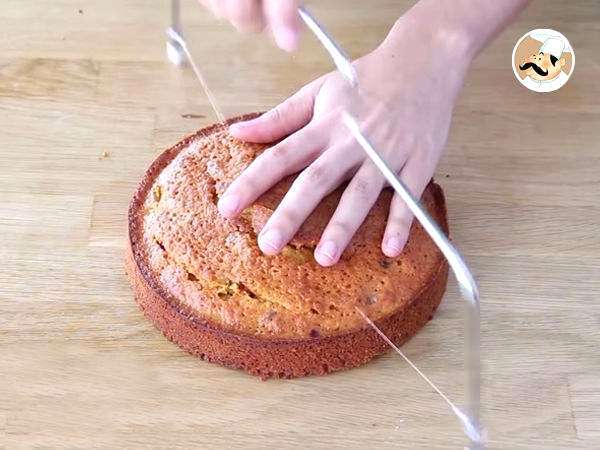 Kue Wortel - Persiapan langkah 8