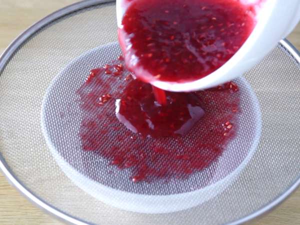 Yoghurt dan es krim raspberry - Persiapan langkah 5