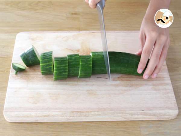 Gaspacho Andalusia - Persiapan langkah 1