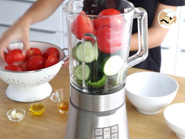 Gaspacho Andalusia - Persiapan langkah 3