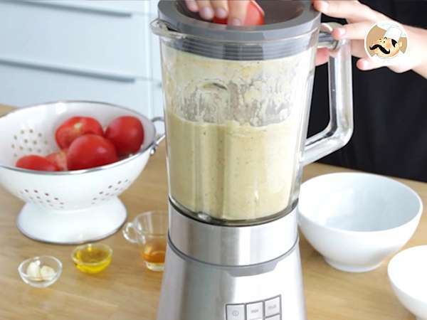 Gaspacho Andalusia - Persiapan langkah 4