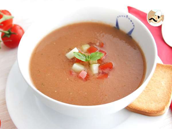 Gaspacho Andalusia - Persiapan langkah 7