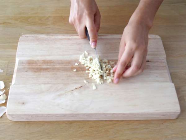 Kue puff salmon dan mustard - Persiapan langkah 1