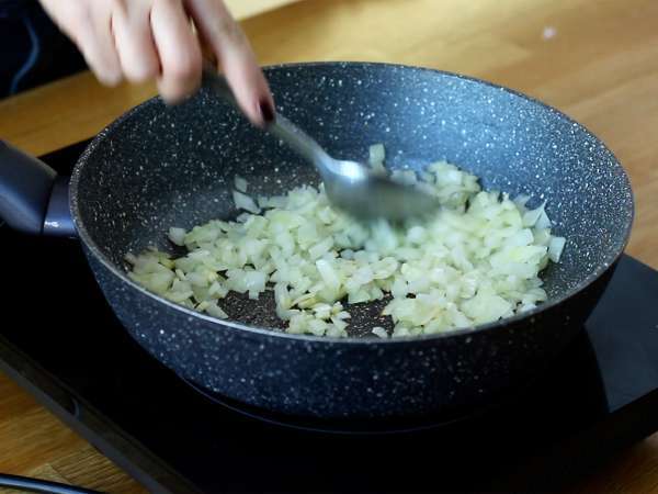 Kue puff salmon dan mustard - Persiapan langkah 3