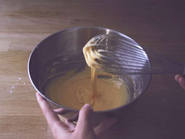 Krim Frankenstein untuk Halloween - Persiapan langkah 1