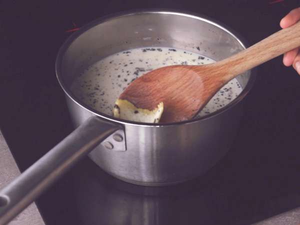 Krim Frankenstein untuk Halloween - Persiapan langkah 3