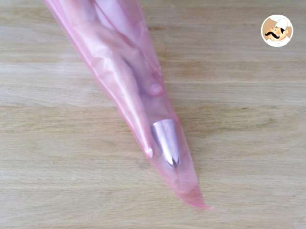 Kue mangkuk monster untuk Halloween - Persiapan langkah 9