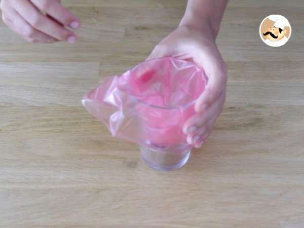 Kue mangkuk monster untuk Halloween - Persiapan langkah 11