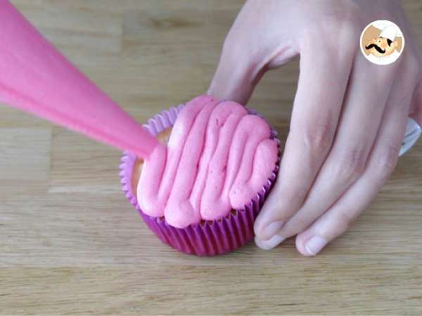 Kue mangkuk monster untuk Halloween - Persiapan langkah 15