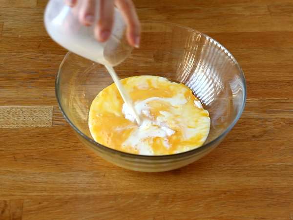 Brioche yang lembab dan renyah sudah selayaknya - Persiapan langkah 1