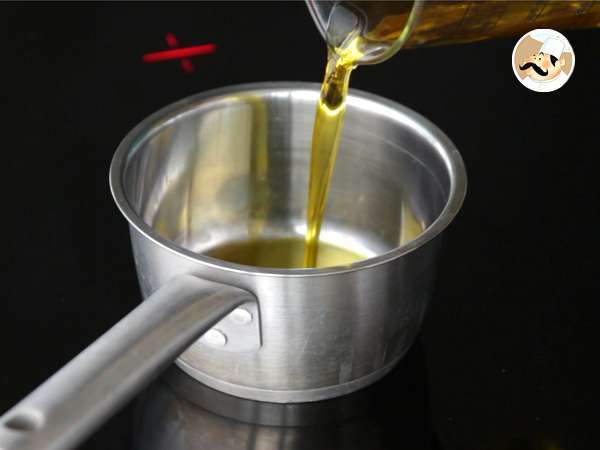 Donat anggur untuk Natal - Persiapan langkah 1