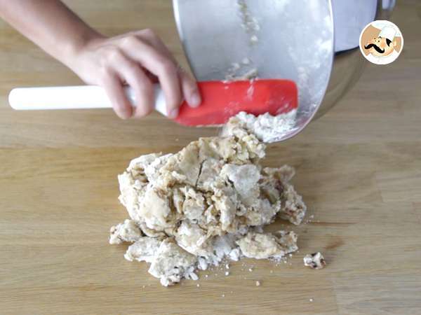 Donat anggur untuk Natal - Persiapan langkah 5