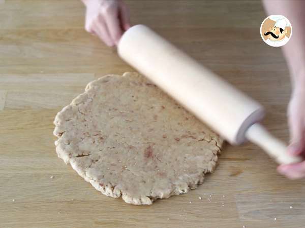 Donat anggur untuk Natal - Persiapan langkah 6