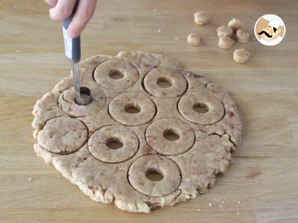 Donat anggur untuk Natal - Persiapan langkah 8