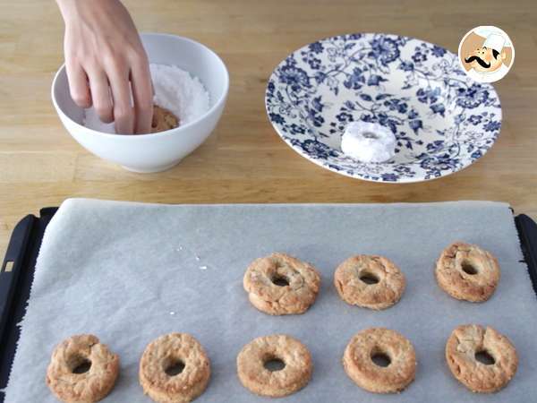 Donat anggur untuk Natal - Persiapan langkah 10