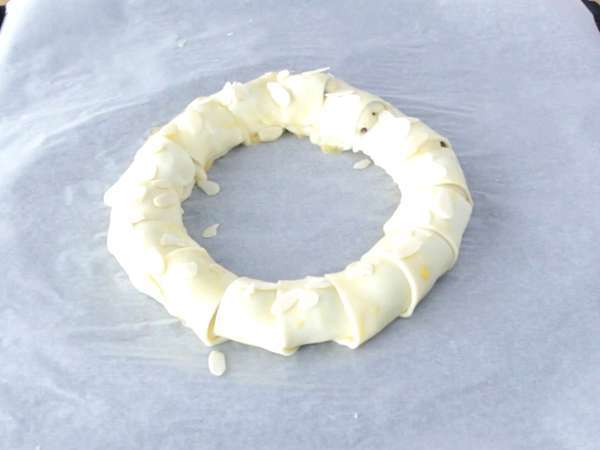 Galette des rois dengan Kinder Bueno - Persiapan langkah 13