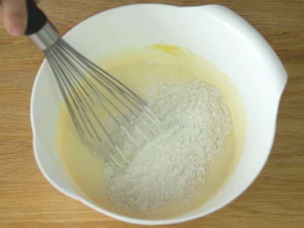 Kue keju cottage - Persiapan langkah 2