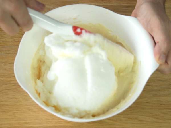 Kue keju cottage - Persiapan langkah 4