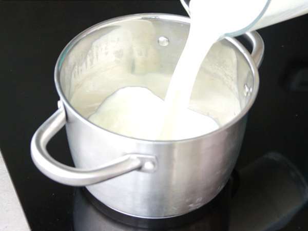 Puding nasi yang mudah - Persiapan langkah 1