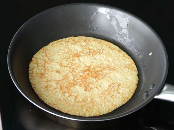 Pancake ringan, bebas gluten dan bebas susu - Persiapan langkah 4