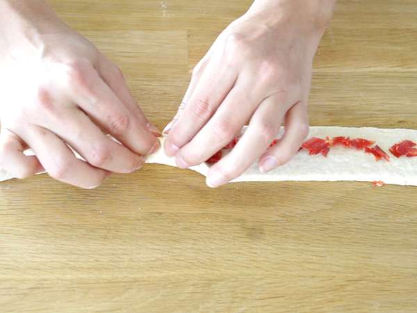 Senar chorizo - Persiapan langkah 3