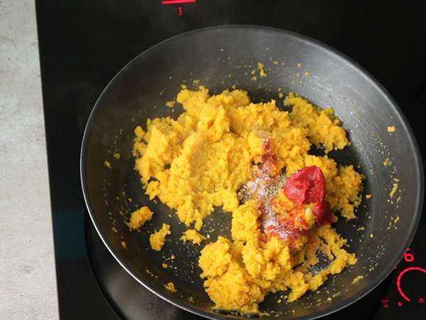 Kari ayam dengan santan - Persiapan langkah 4