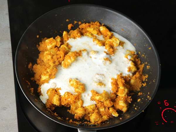 Kari ayam dengan santan - Persiapan langkah 6