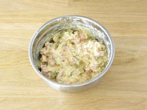 Muffin gurih untuk minuman beralkohol - Persiapan langkah 3