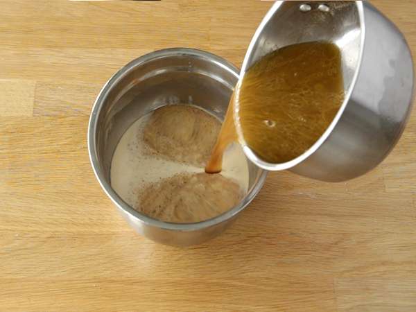 Kue Guinness, kue bir Guinness - Persiapan langkah 4