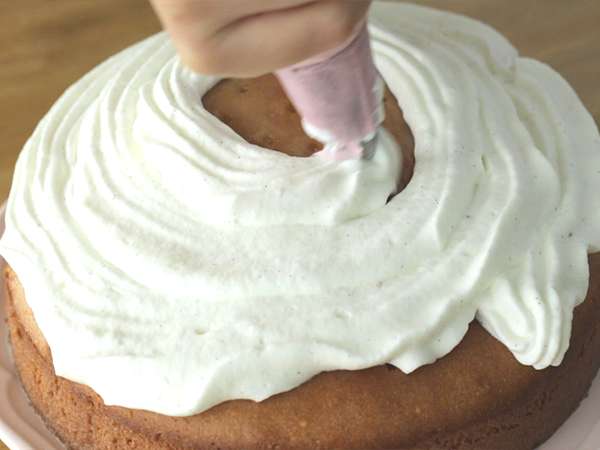 Kue tiga susu Tres Leches - Persiapan langkah 10