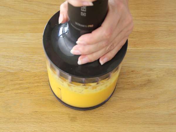 Creamy mango mousse - Persiapan langkah 4